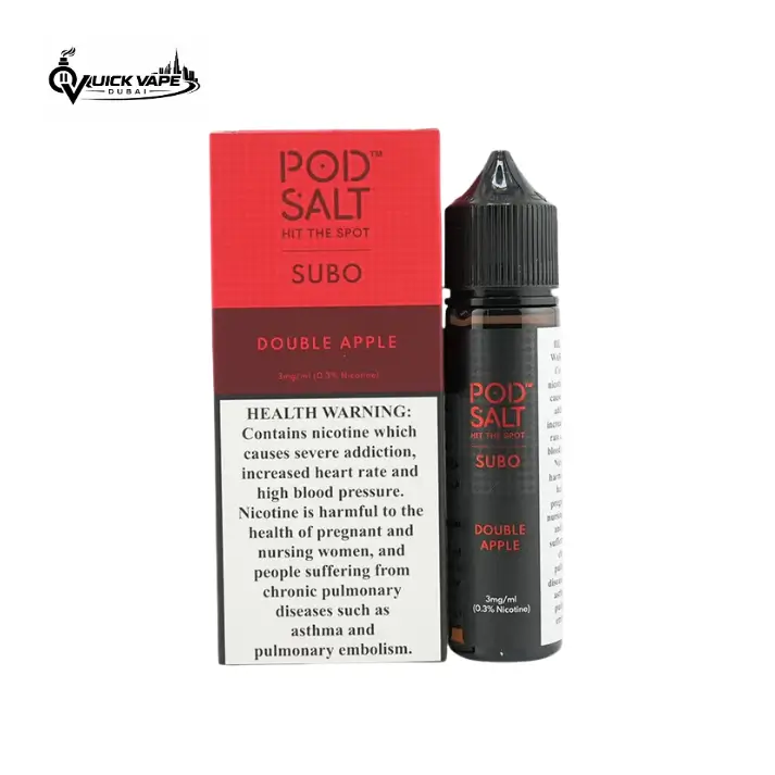 POD SALT SUBO JUICE - DOUBLE APPLE - 3MG