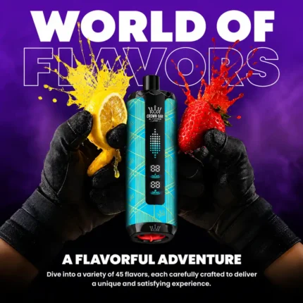 Al Fakher Crown Bar Mega Max 40000 Puffs Disposable Vape